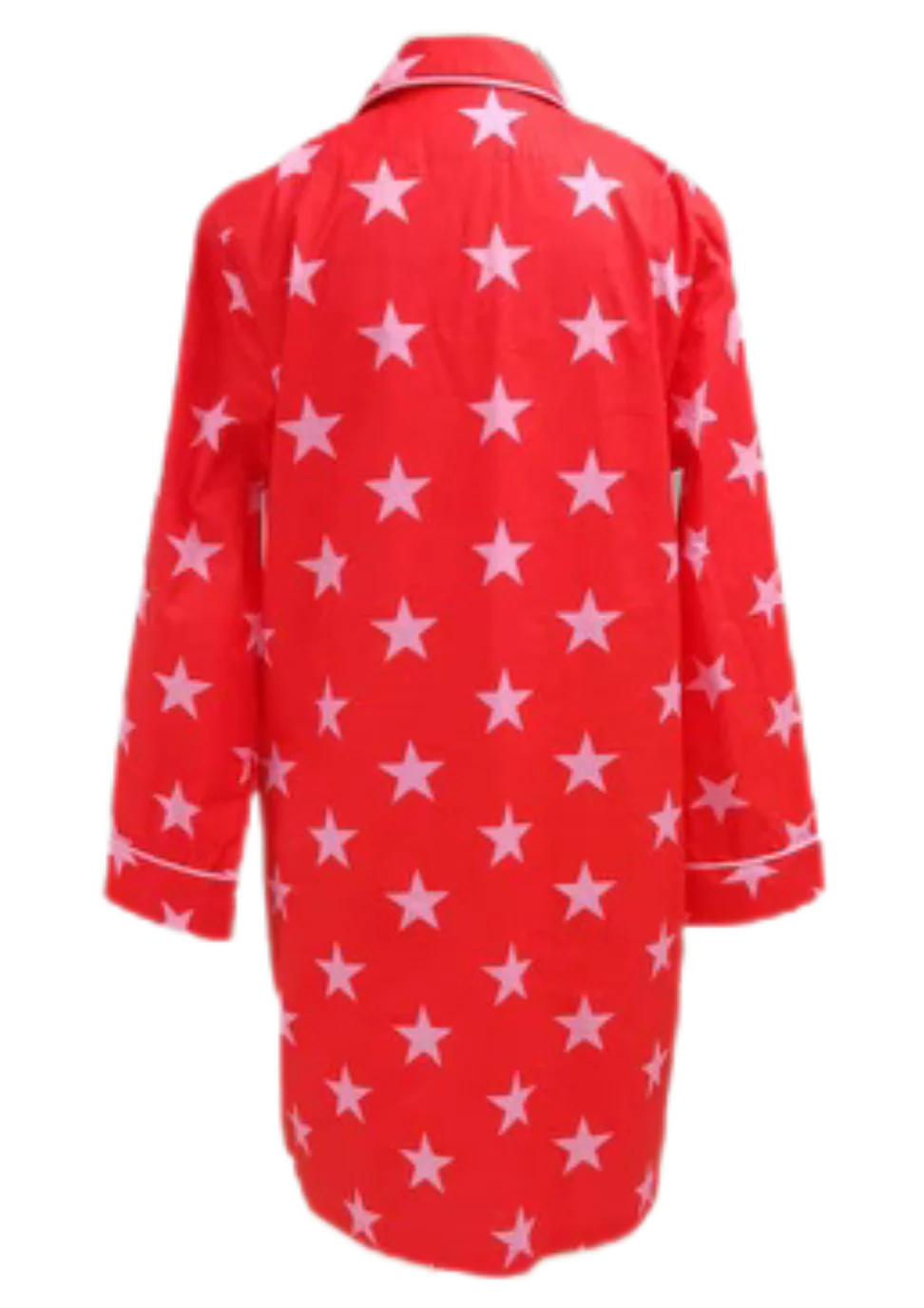 Red/Pink Star Sleep Shirt