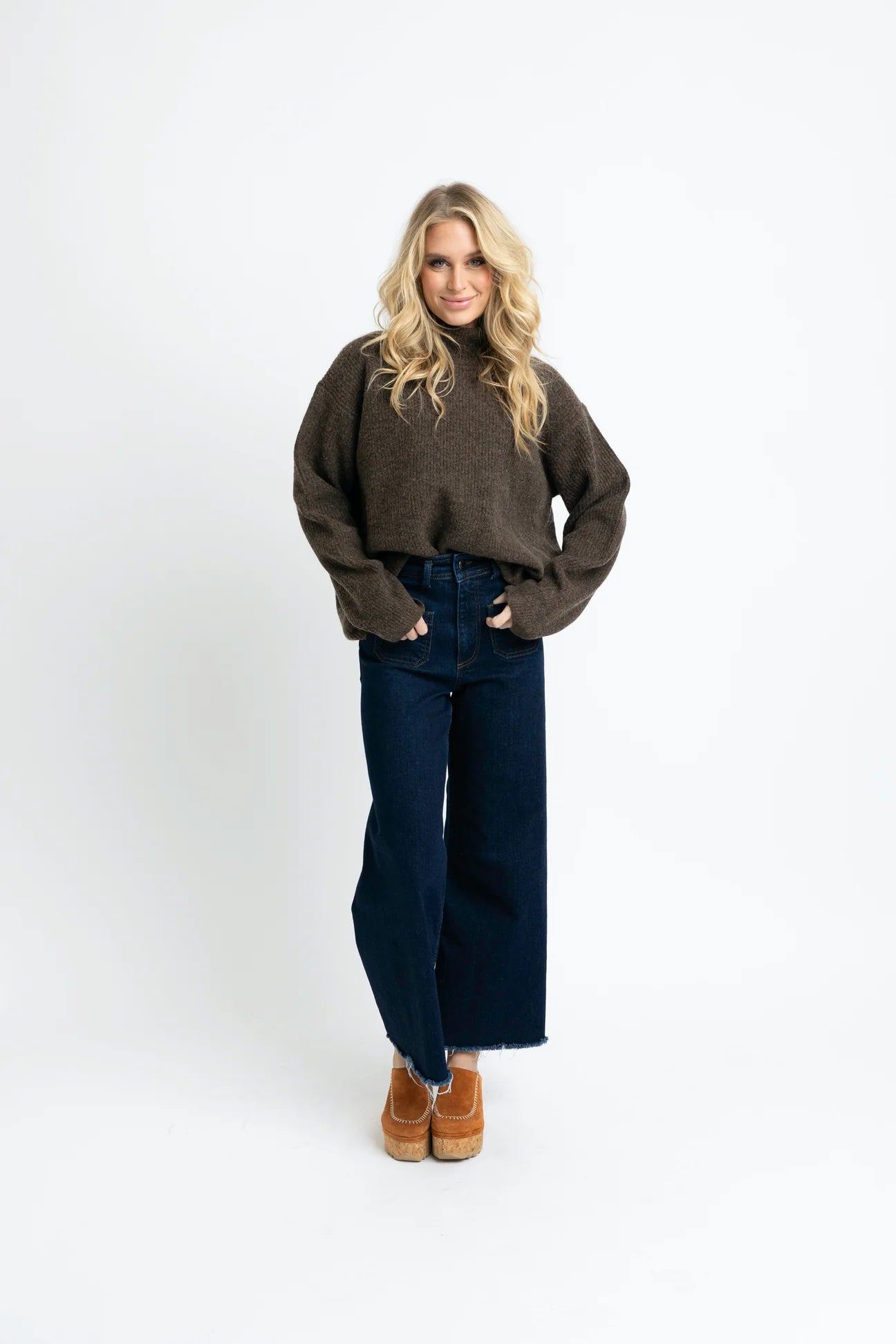 Chocolate Turtleneck