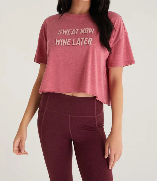 Z Supply Vintage Wine Later Tee