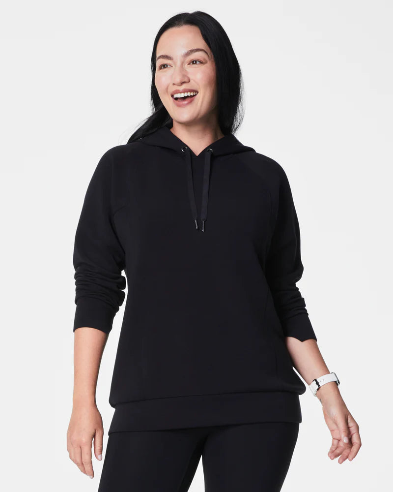 Spanx Airessentials Long Black Hoodie