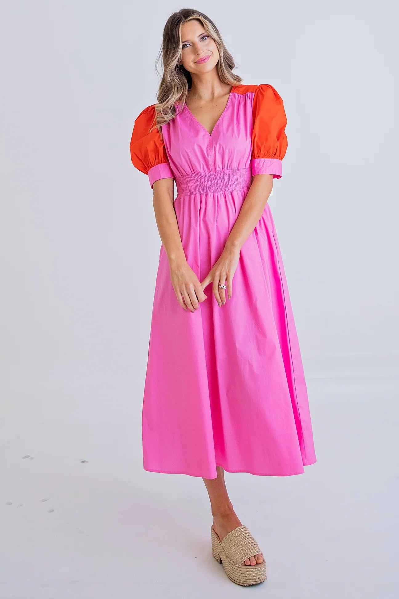 Colorblock Maxi Dress | Karlie