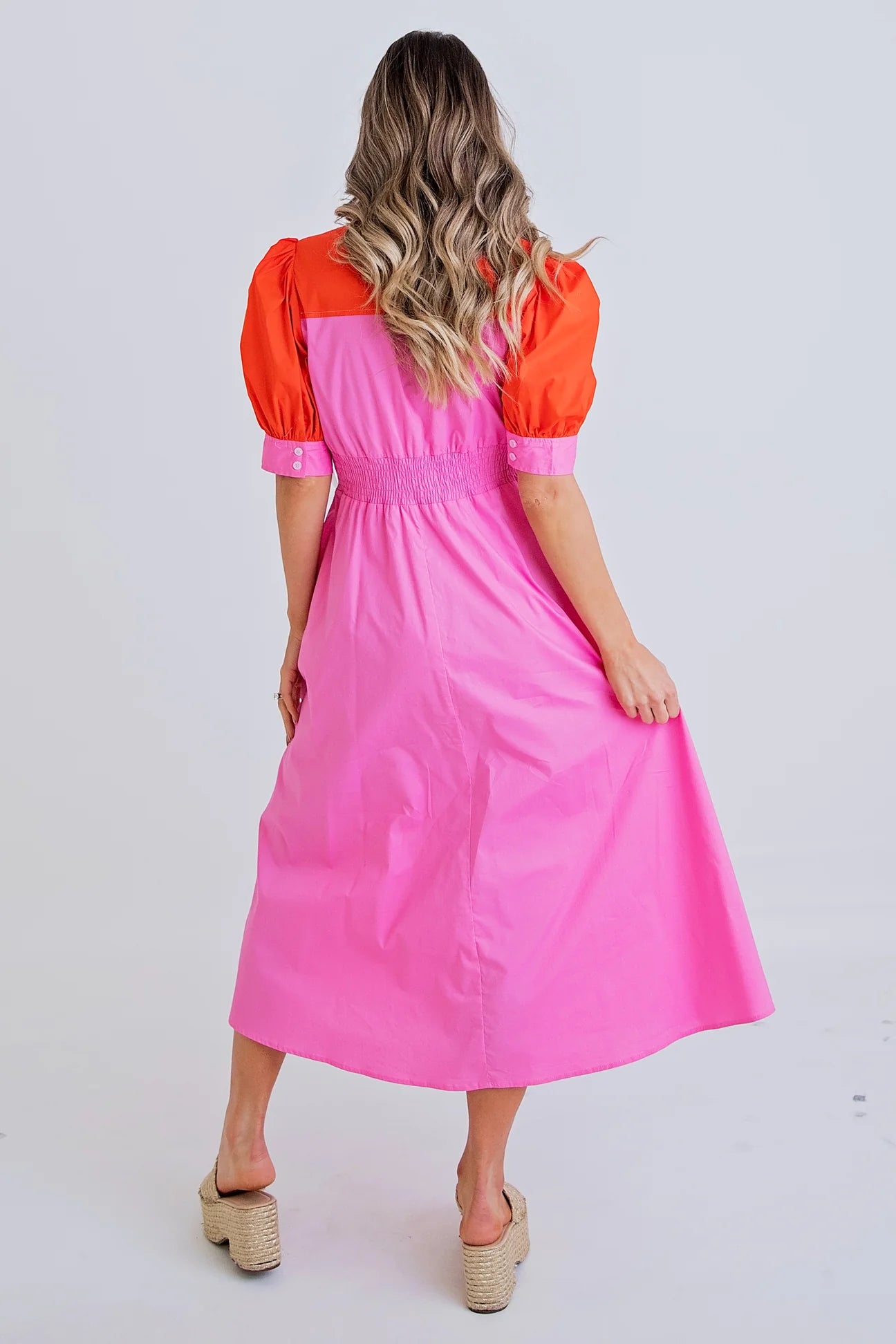 Colorblock Maxi Dress | Karlie