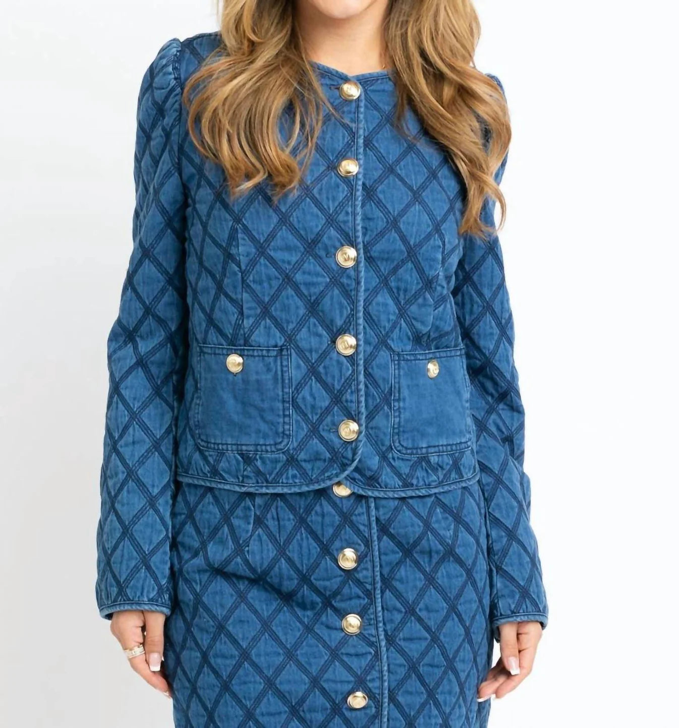 Denim Stitch Novelty Jacket