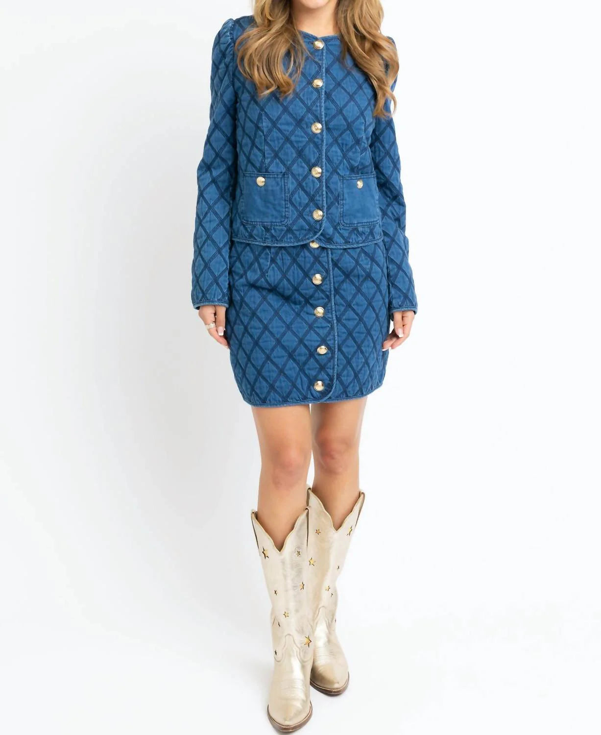 Denim Stitch Novelty Jacket