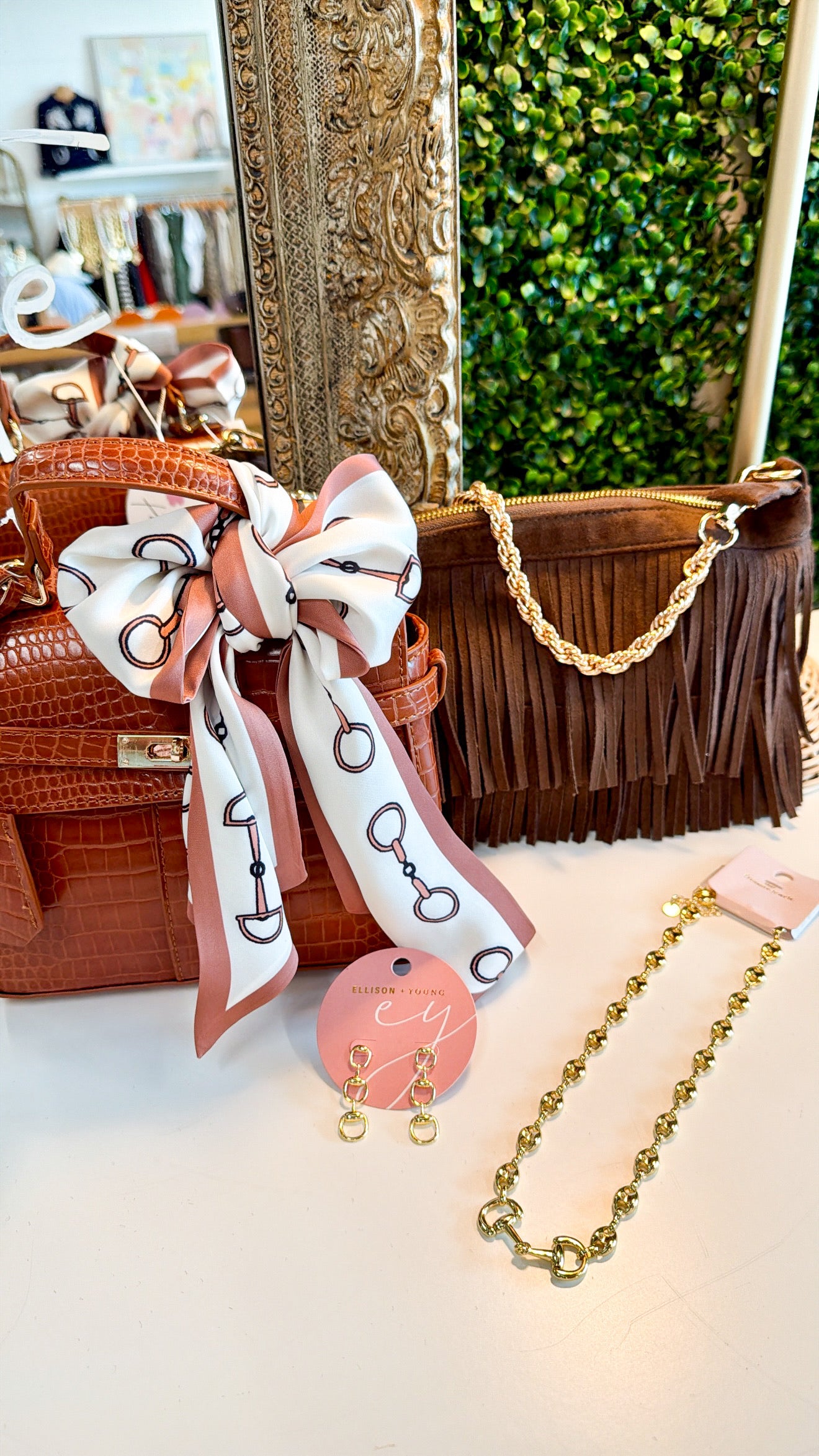 Equestrian Horsebit Earrings