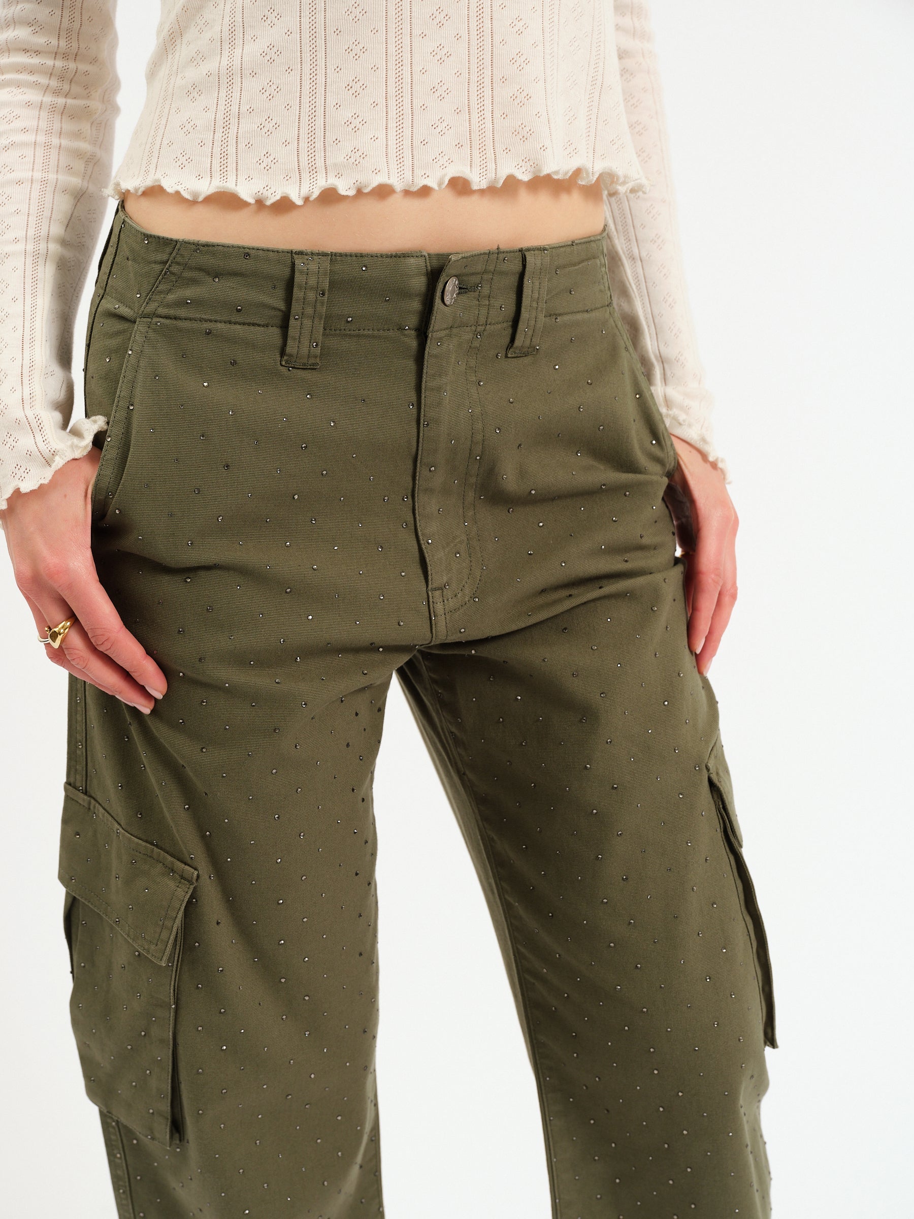The Squad Curved Leg Cargo Pant
