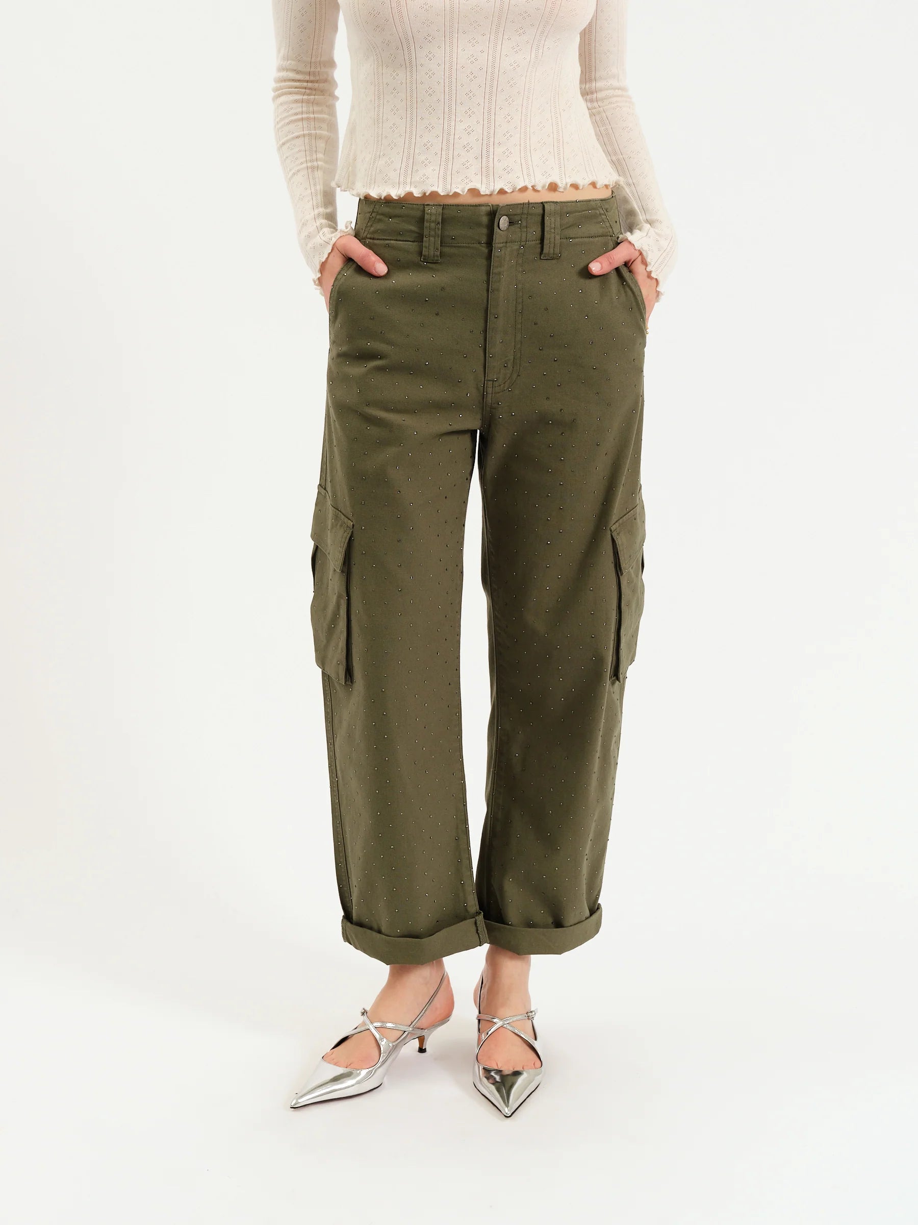 The Squad Curved Leg Cargo Pant