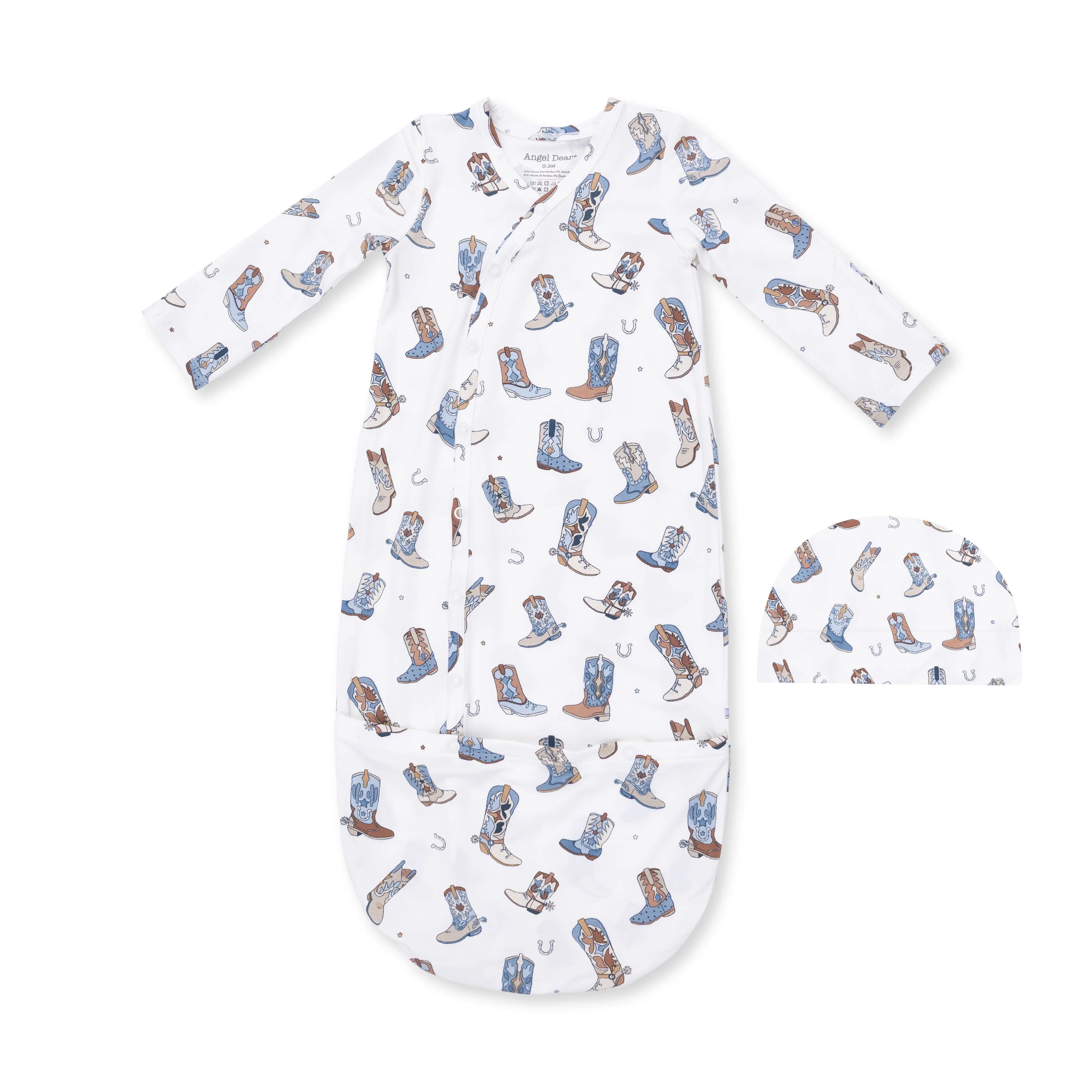 Buckaroo Boots Bundle Gown Set
