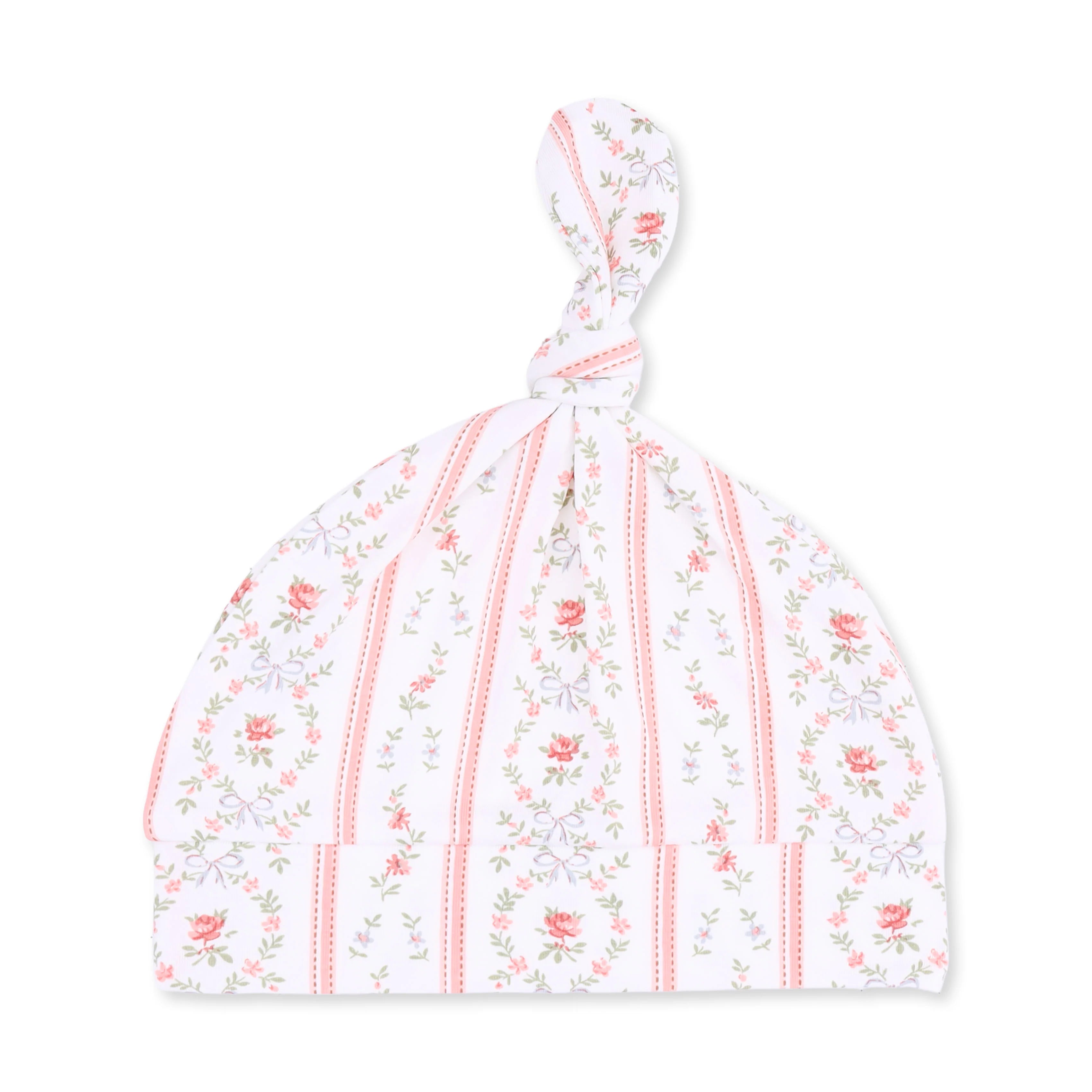 Marnie Rosebud Kimono Gown & Knotted Hat