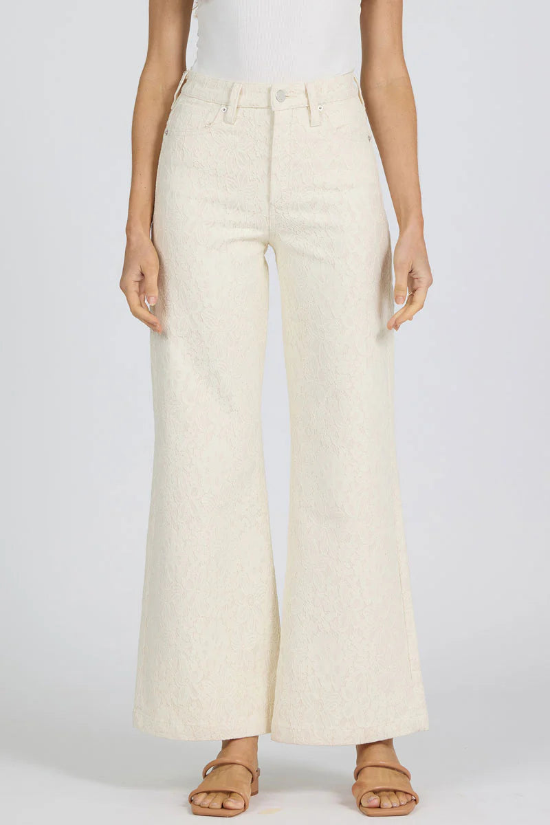 Fiona Lace Wide Leg Jeans