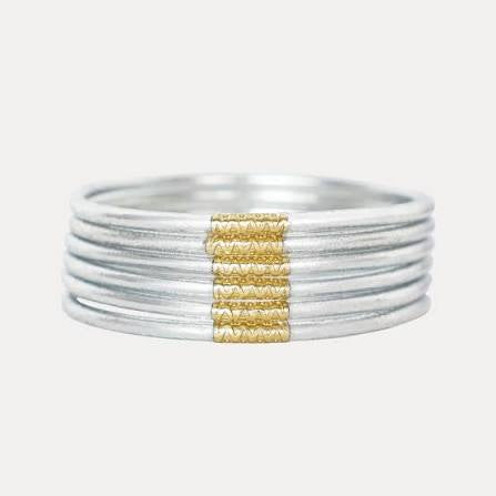 Silver Lumine All Weather Bangles