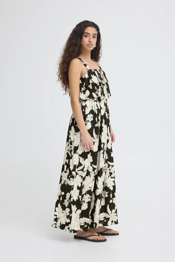 Lucille Long Floral Dress