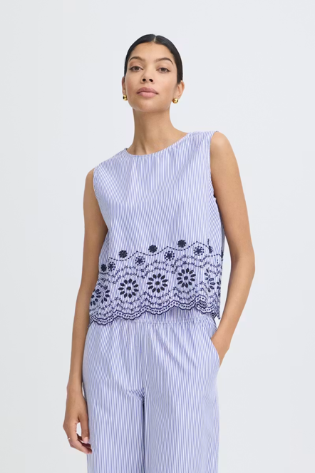 Seaside Floral Tank
