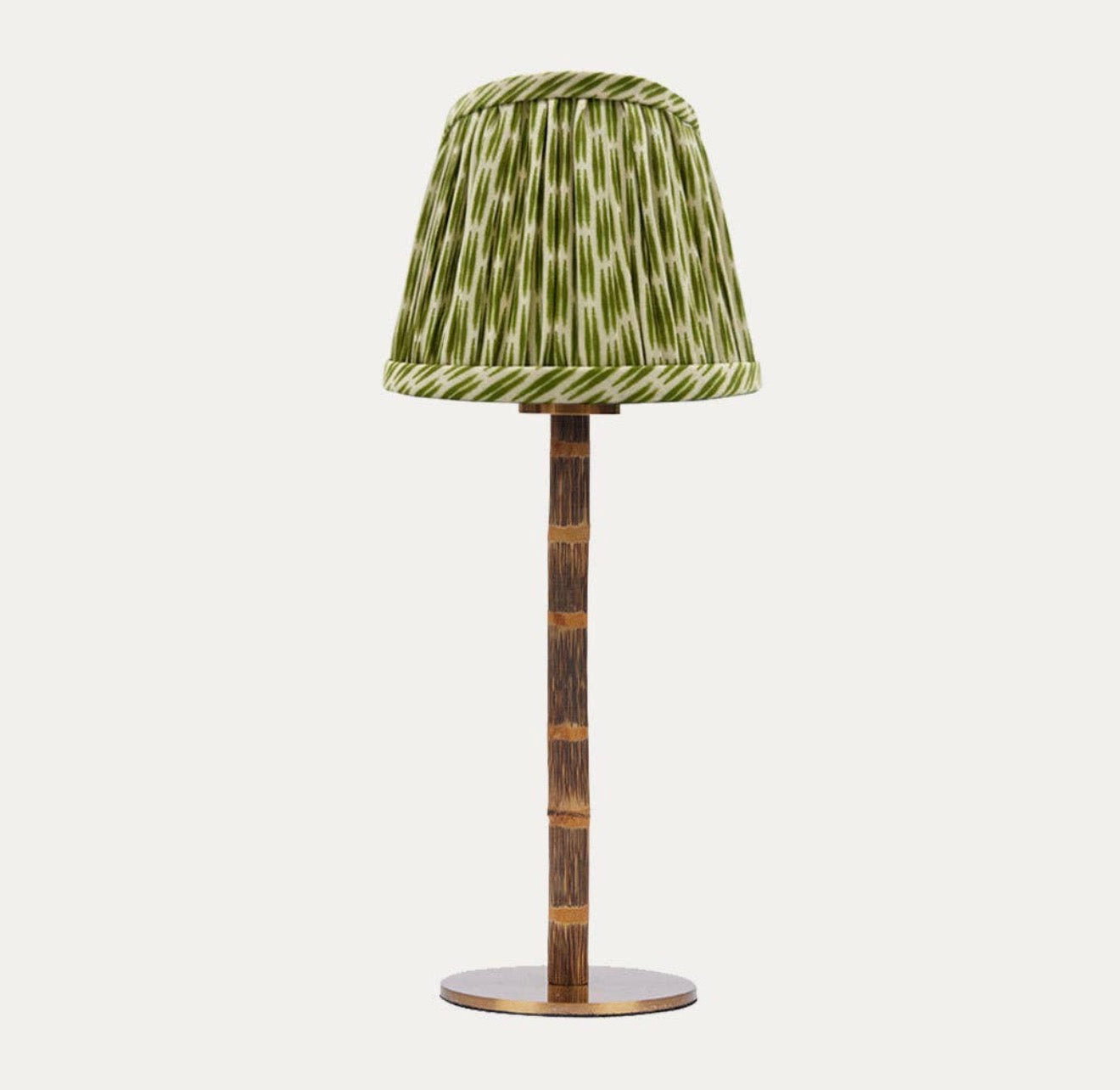 Jungle Cordless Bamboo Table Lamp -
Rechargeable Lighting
