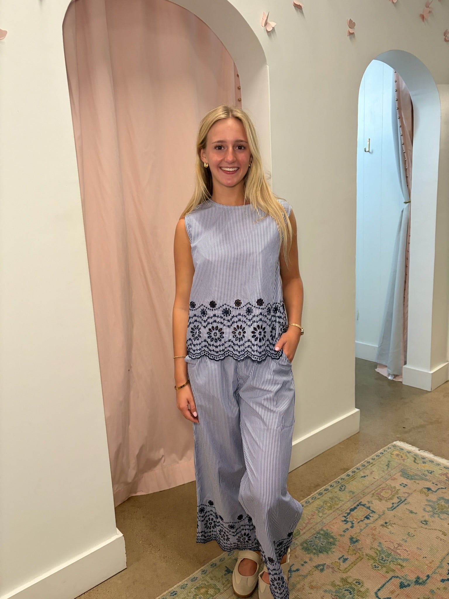 Seaside Floral Pants