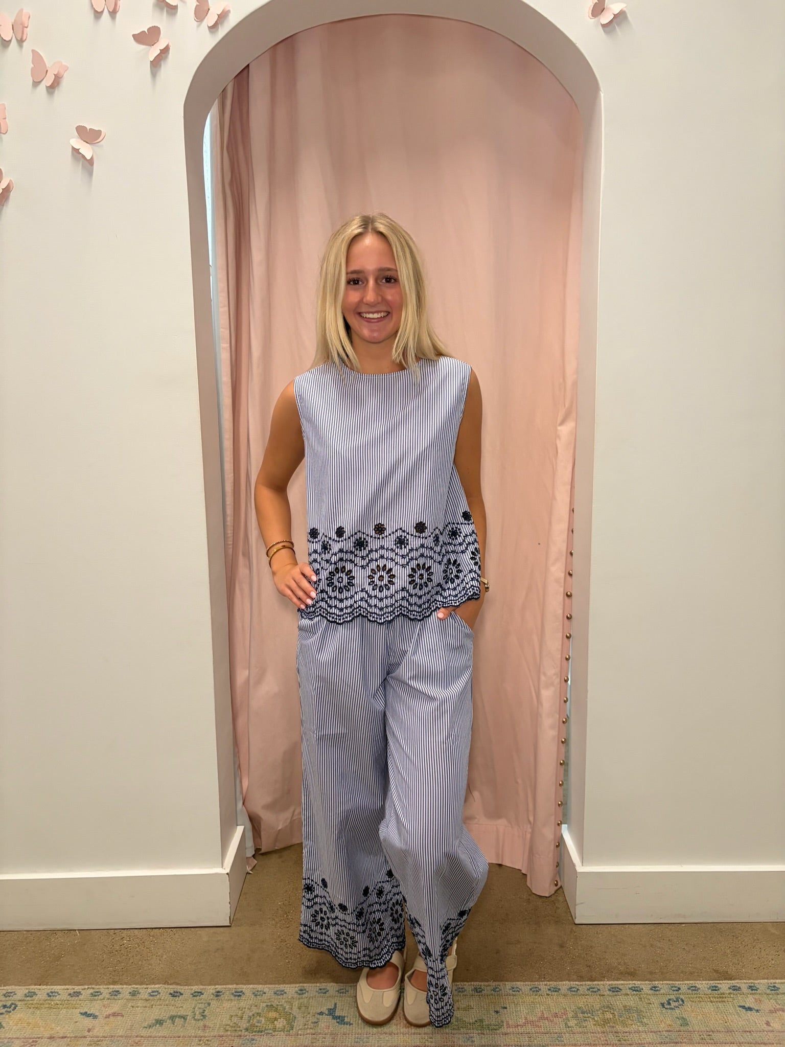 Seaside Floral Pants