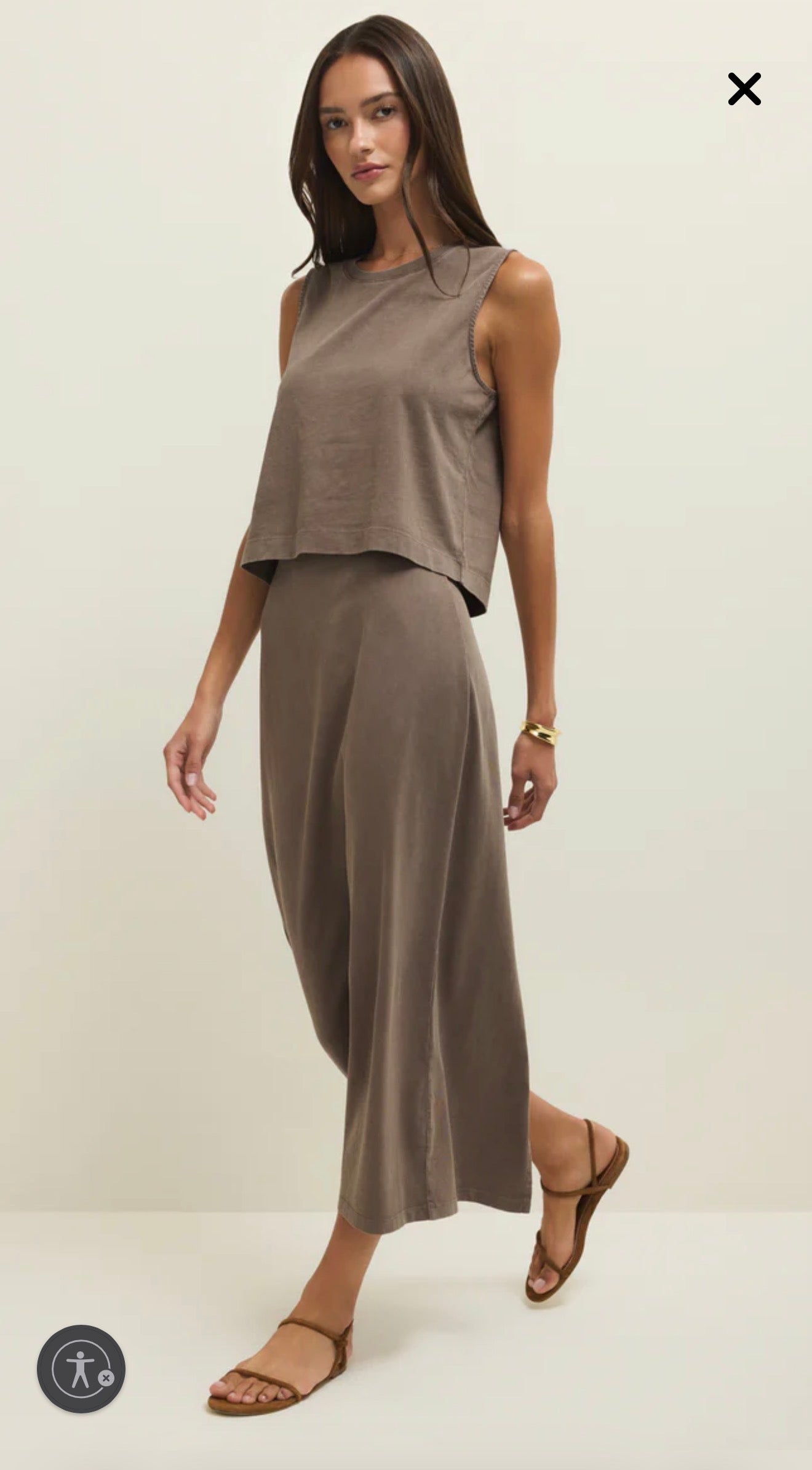 Gail Jersey Midi Skirt