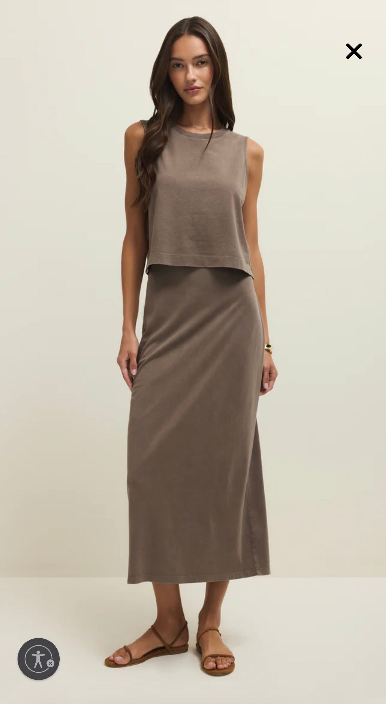 Sloane Jersey Muscle Tank