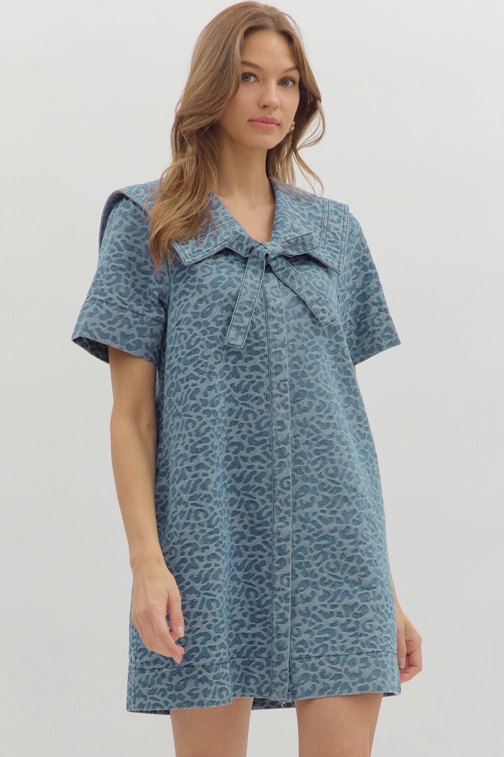 Amelia Leopard Dress