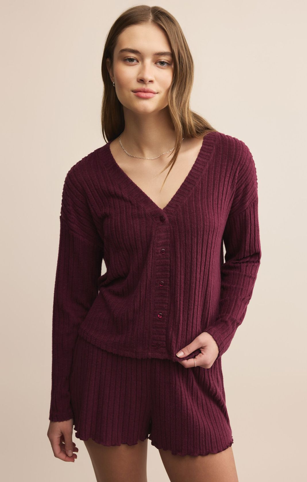 Mara Rib Cardigan
