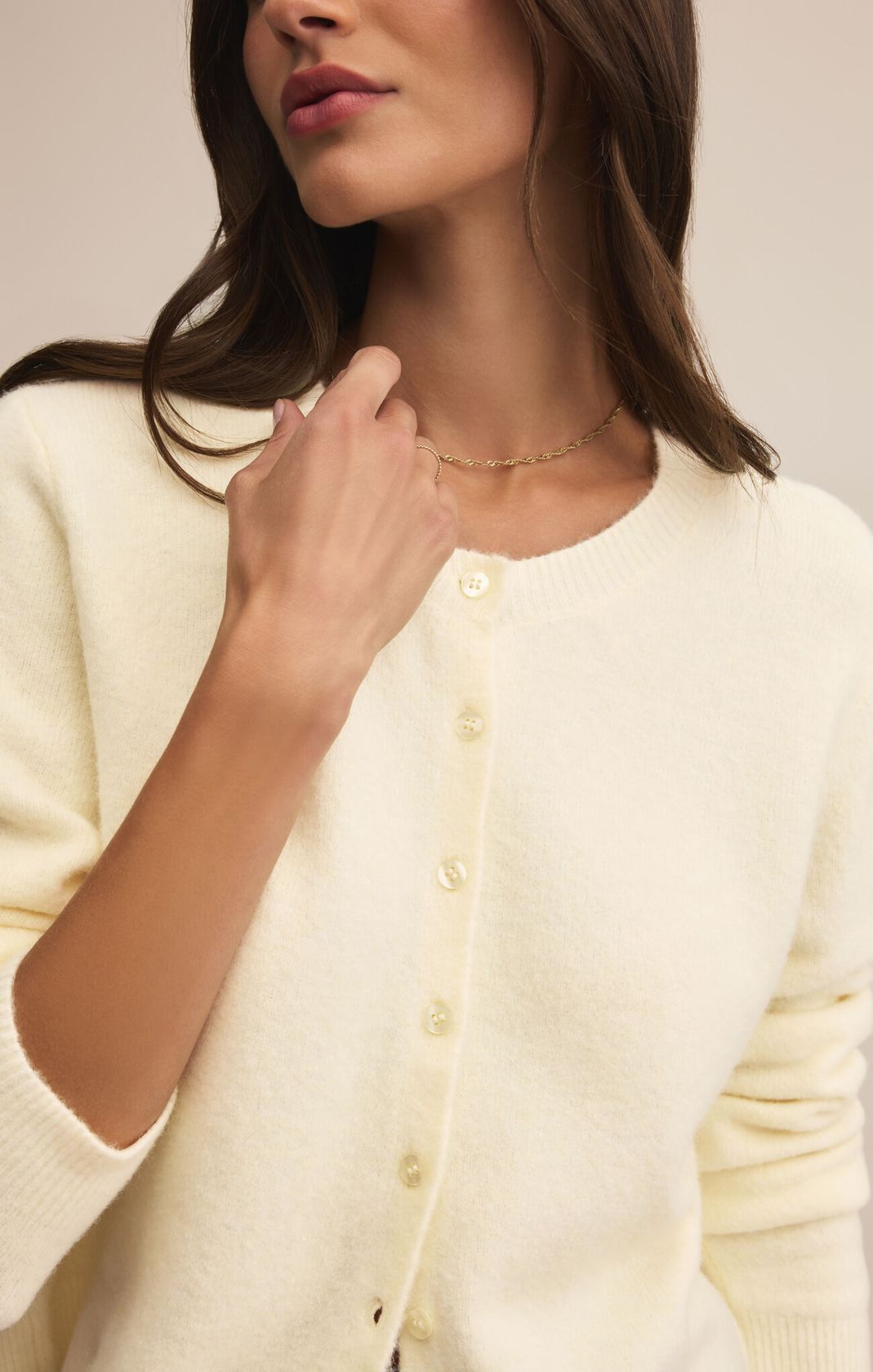 Medina Mellow Yellow Cardigan