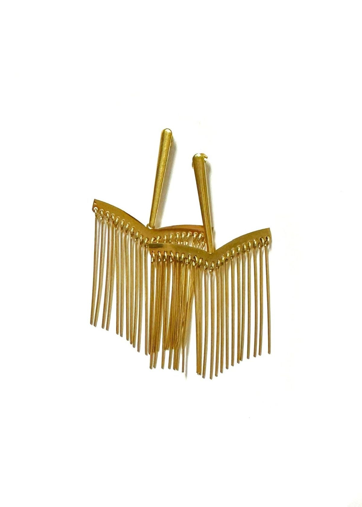 Gold Statement Earrings