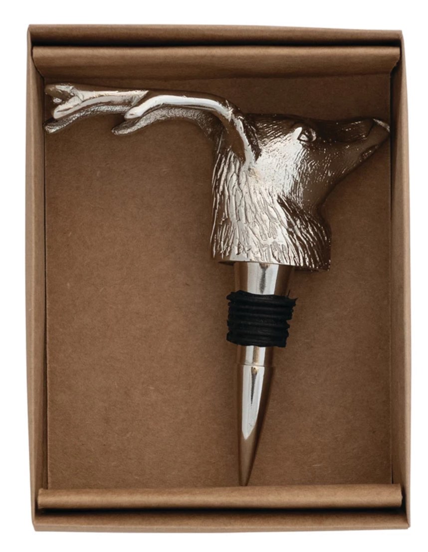 Deer Head Bottle Stopper