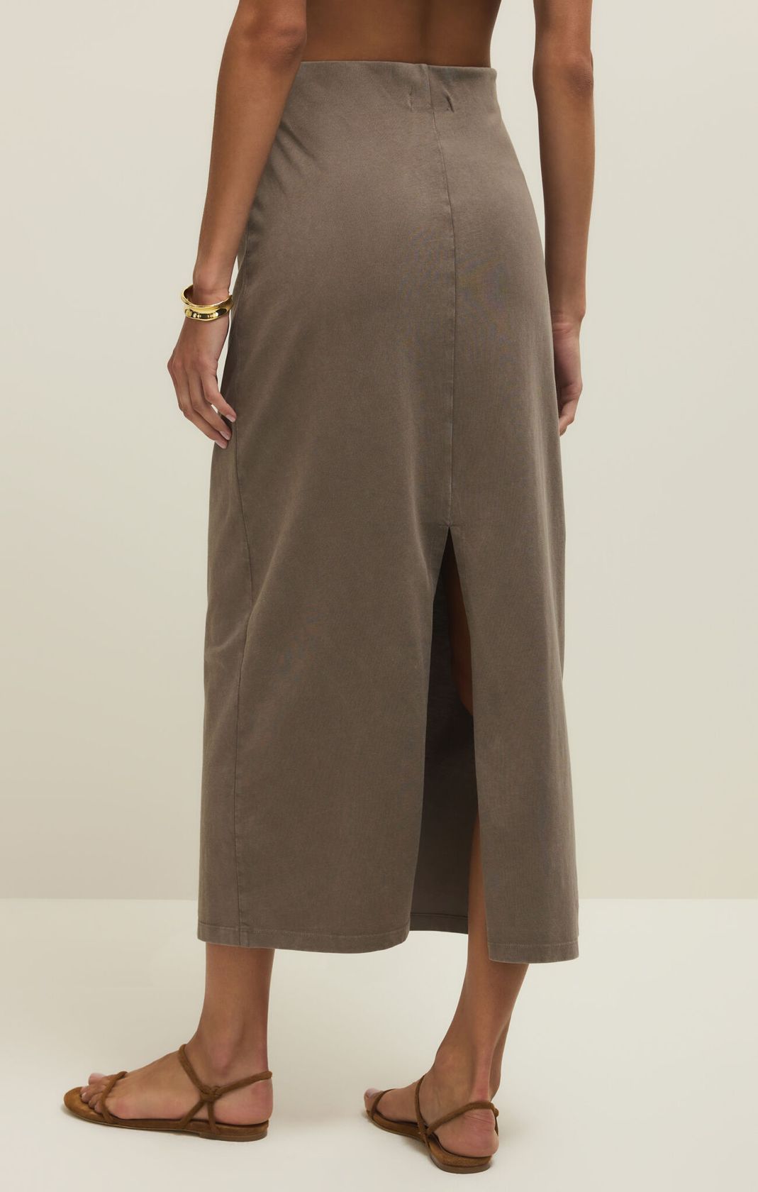 Gail Jersey Midi Skirt