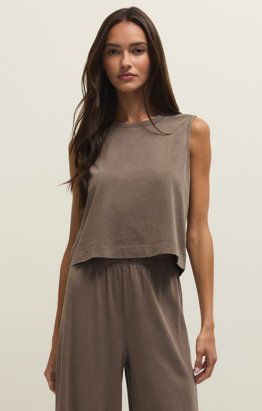 Sloane Jersey Muscle Tank
