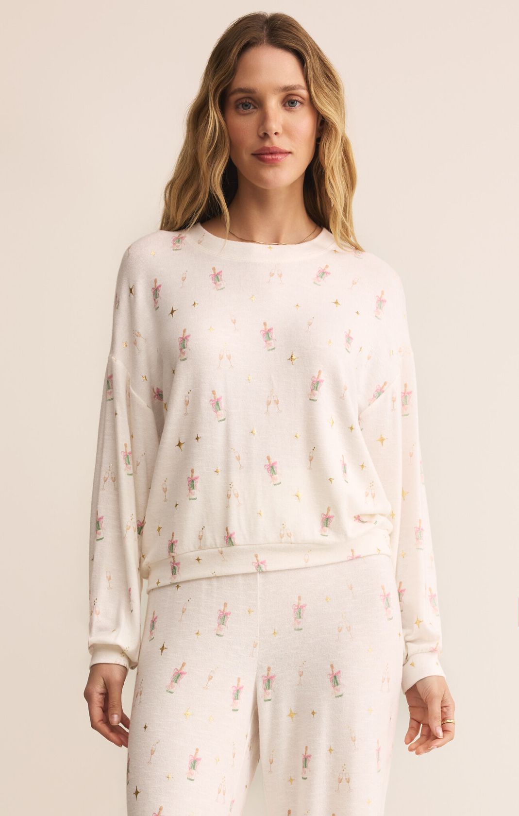 Champagne Pajama Top