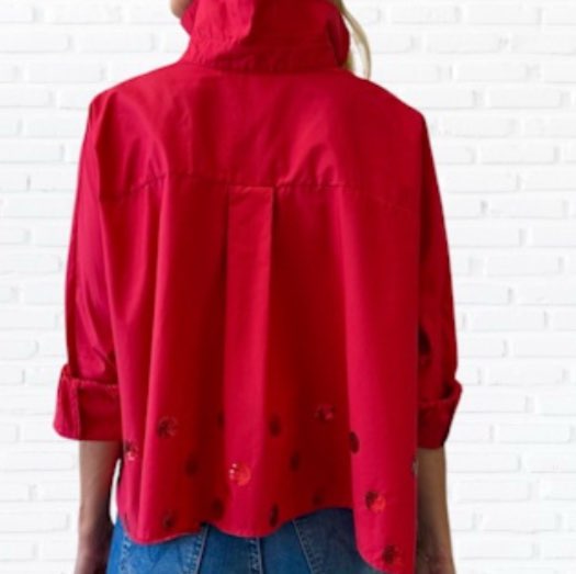 Cranberry Abby Swing Top