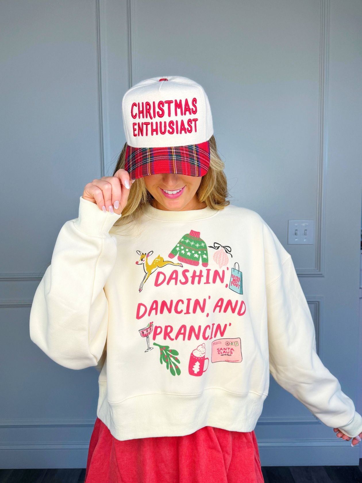 Dashin, Dancin and Prancin Sweatshirt