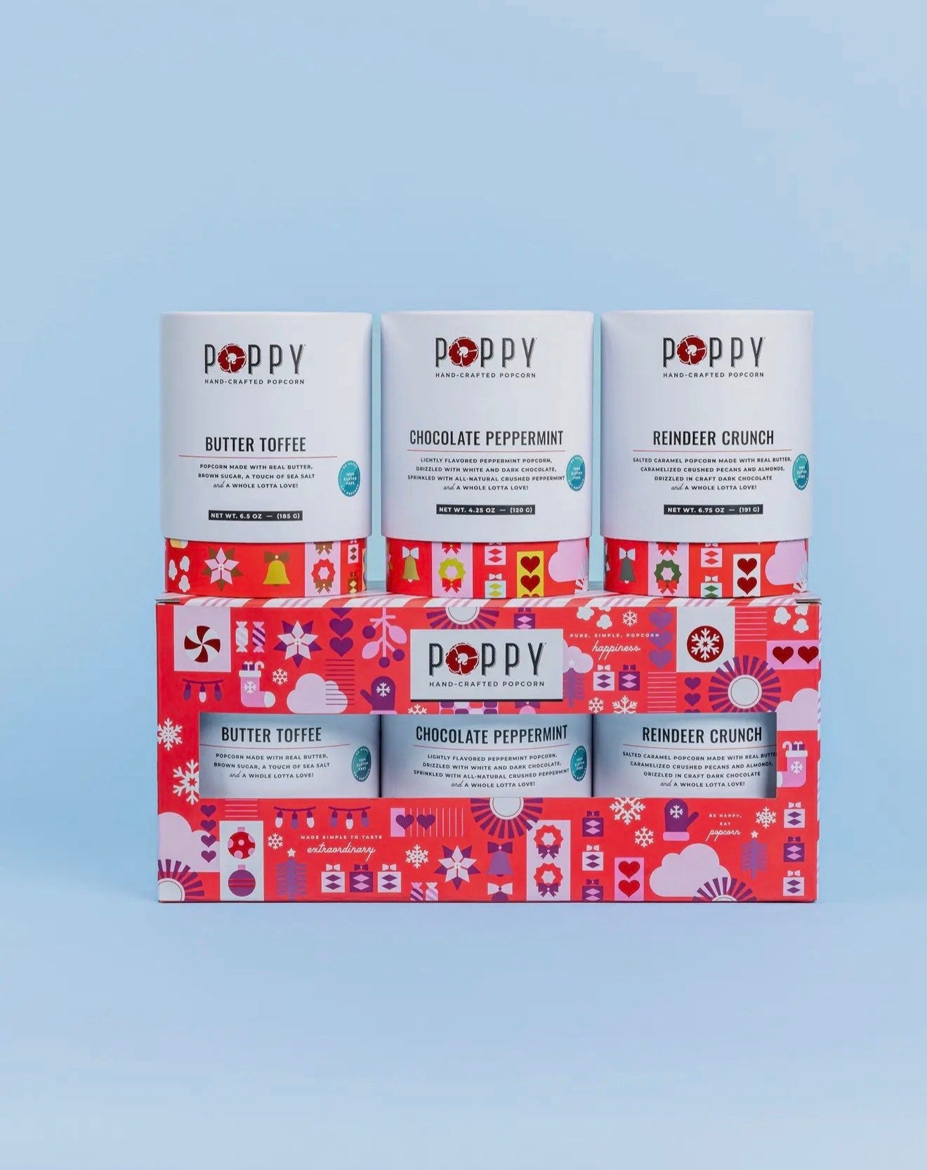 Poppy Cylinder Popcorn