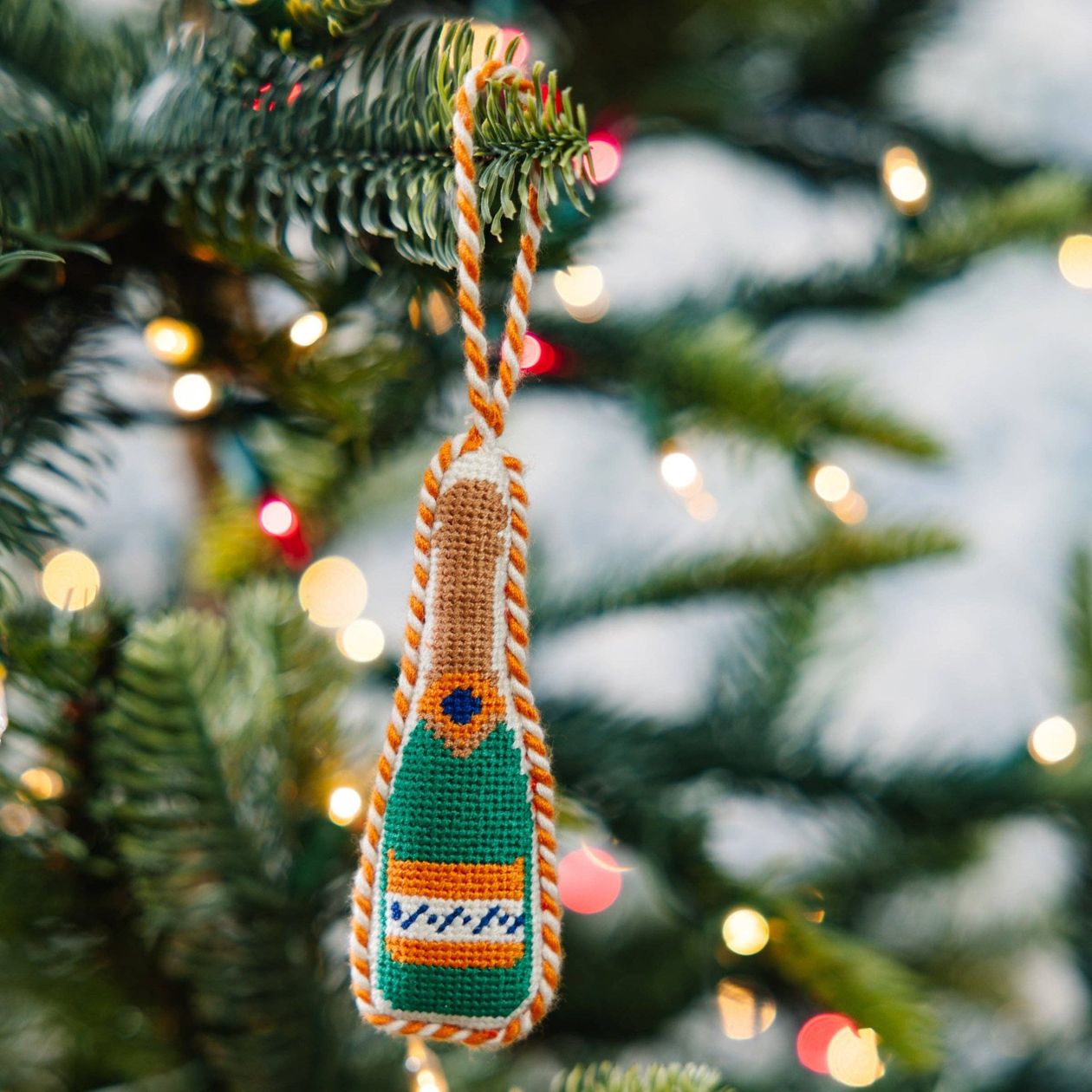 Christmas Needlepoint Ornament