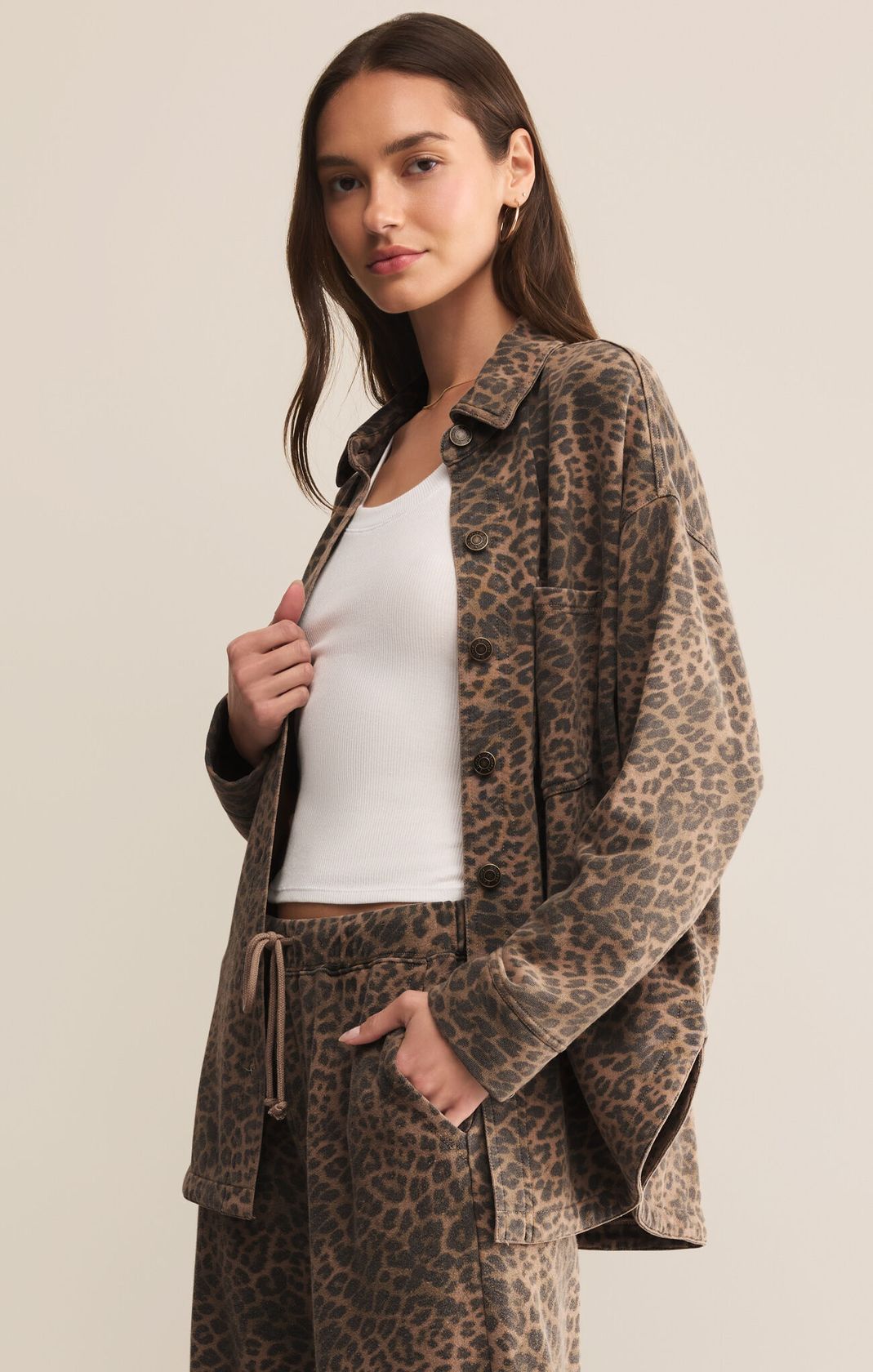 Hunter Leopard Jacket