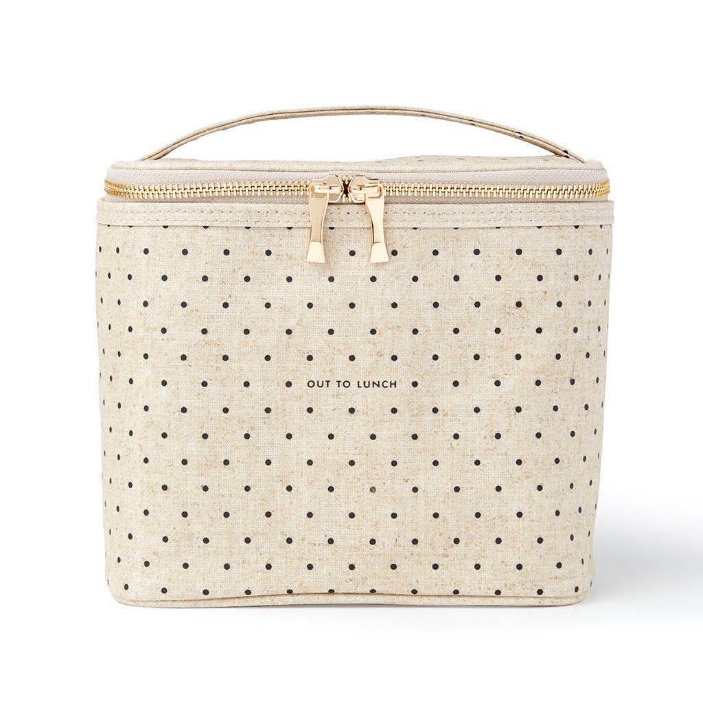 Deco Dots (Out To Lunch) Lunch Tote