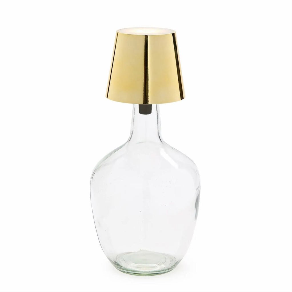 LED Gold Lamp Bottle Stopper