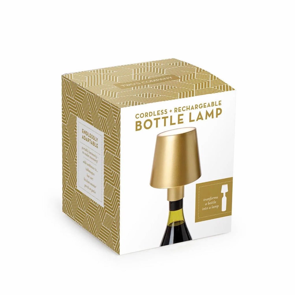 LED Gold Lamp Bottle Stopper