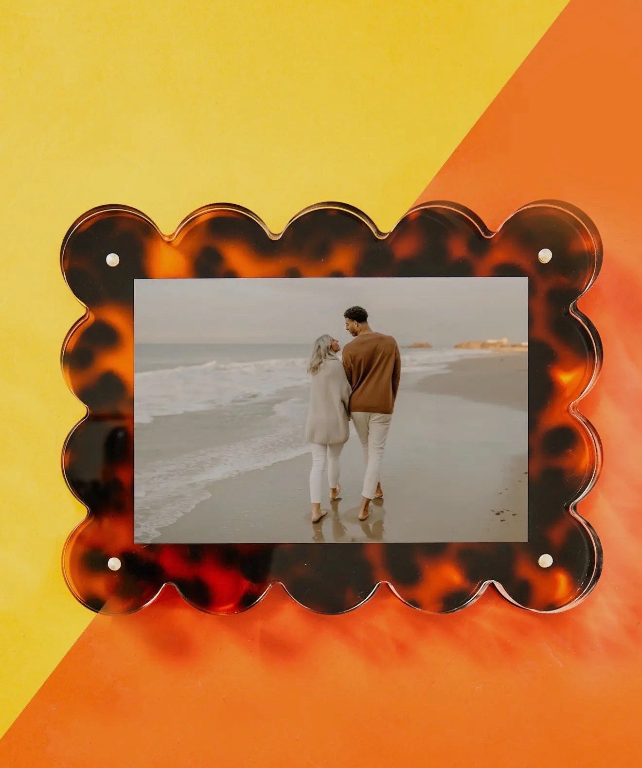 Tortoise Acrylic Picture Frame