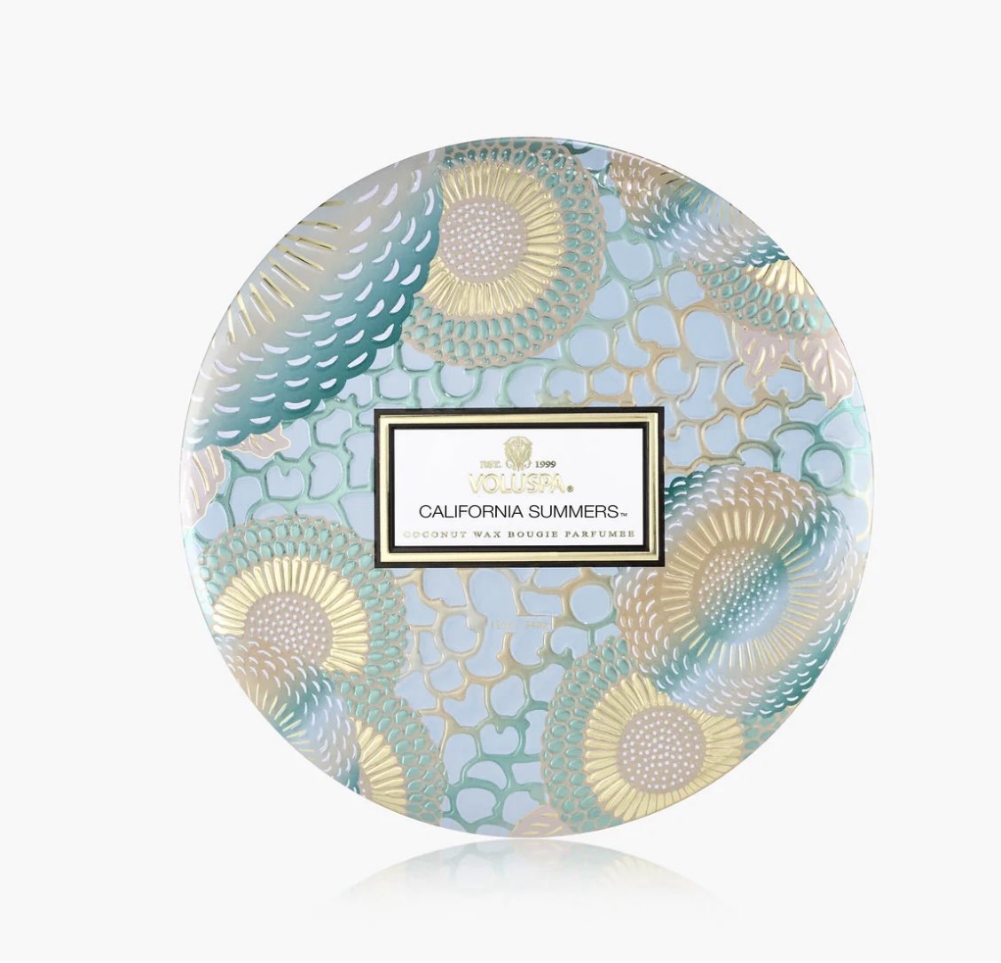 Voluspa Tin Candle