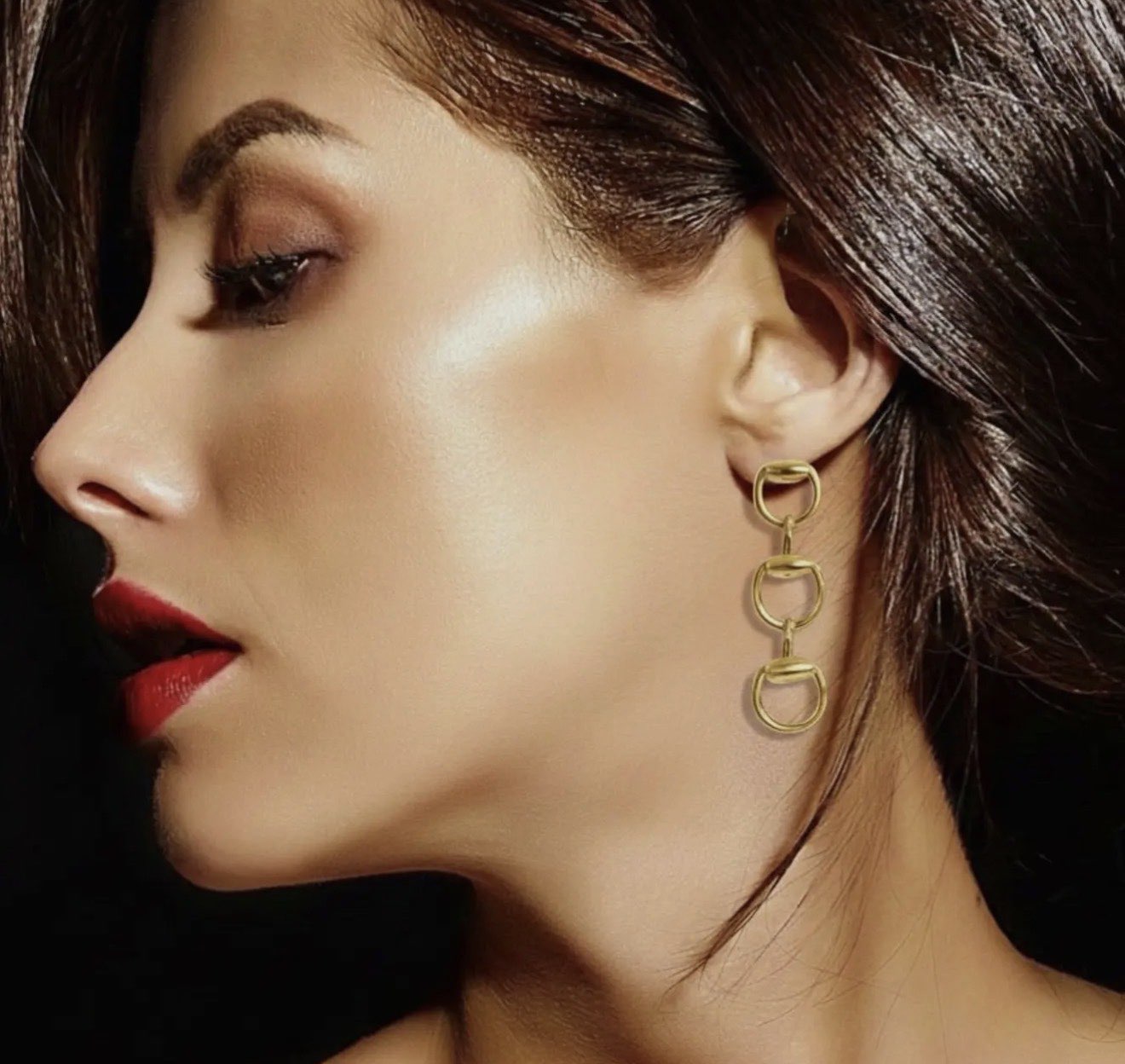 Equestrian Horsebit Earrings