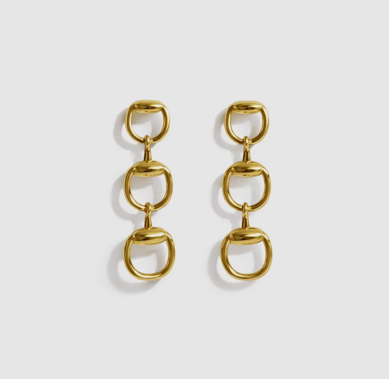 Equestrian Horsebit Earrings