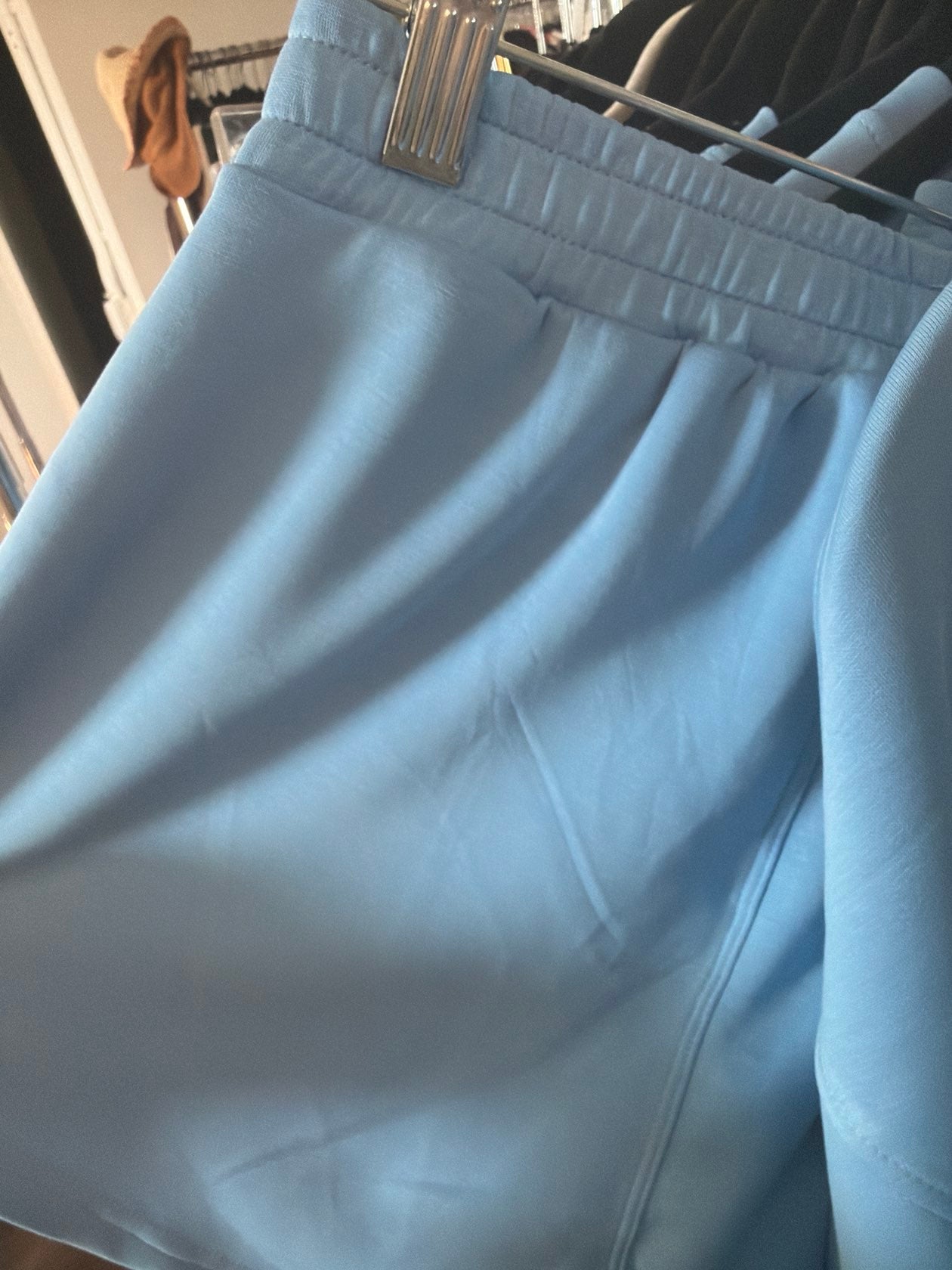 Dark Blue Scuba Shorts