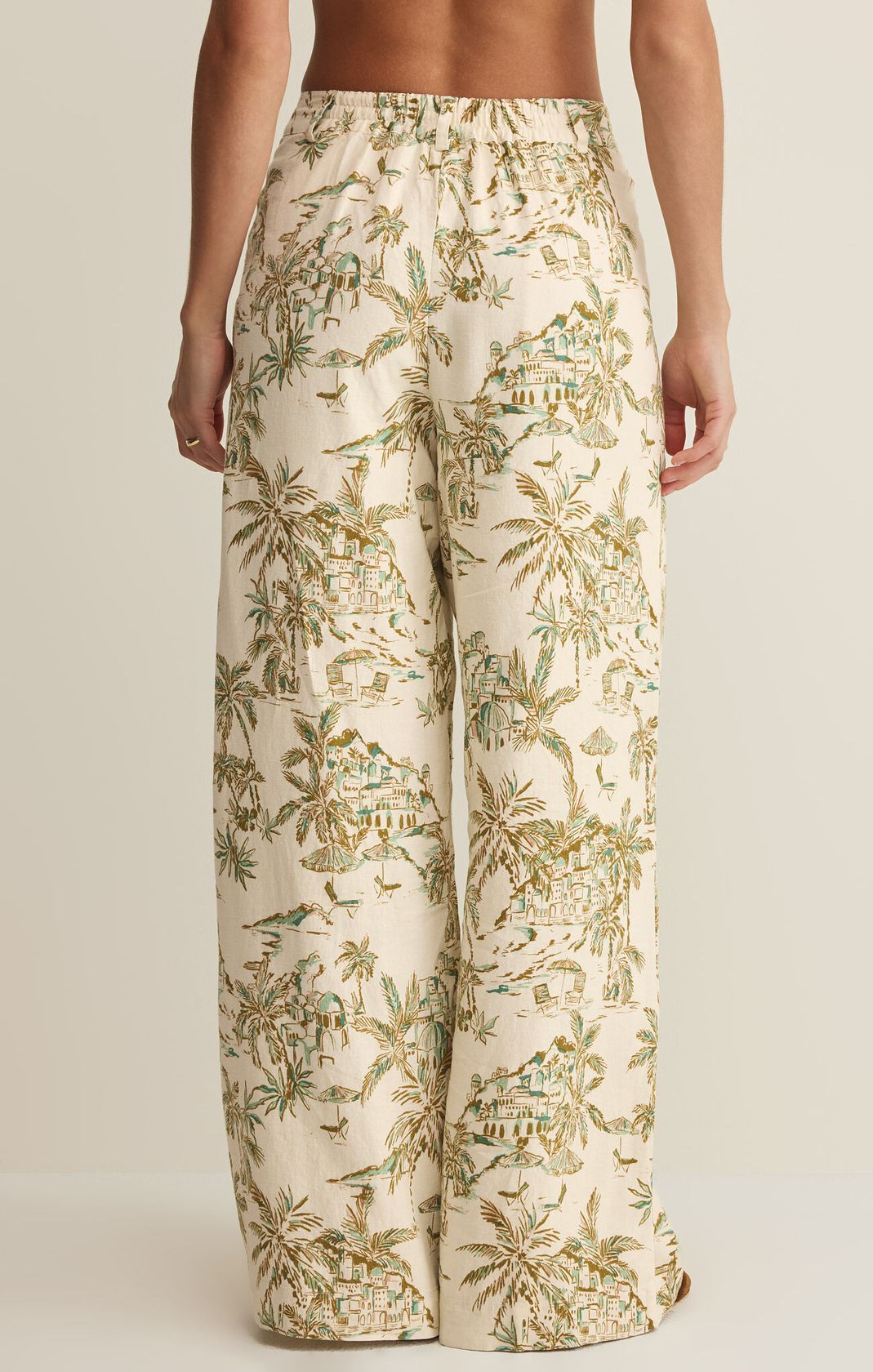 Overlook Tiki Tide Linen Pant