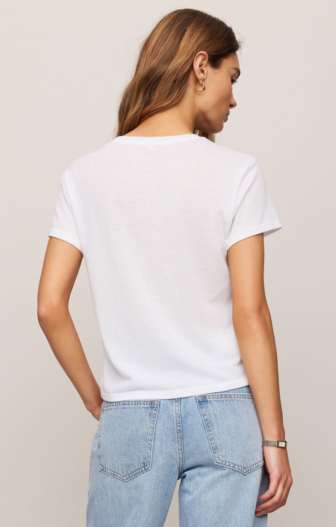 White Tourist Tee