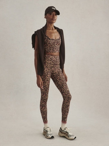 Pressed Flower Freesoft High Rise Leggings