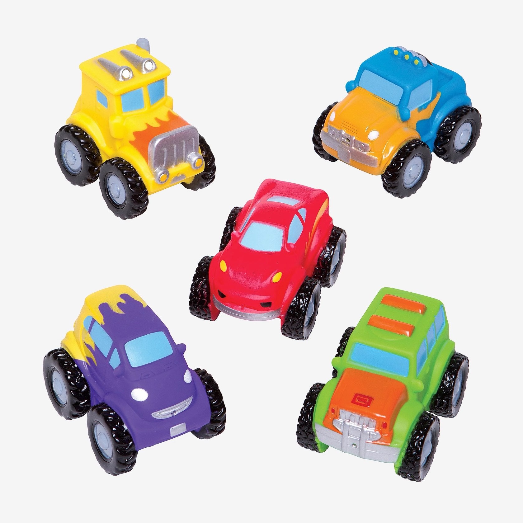 Monster Truck Bath Toy Set