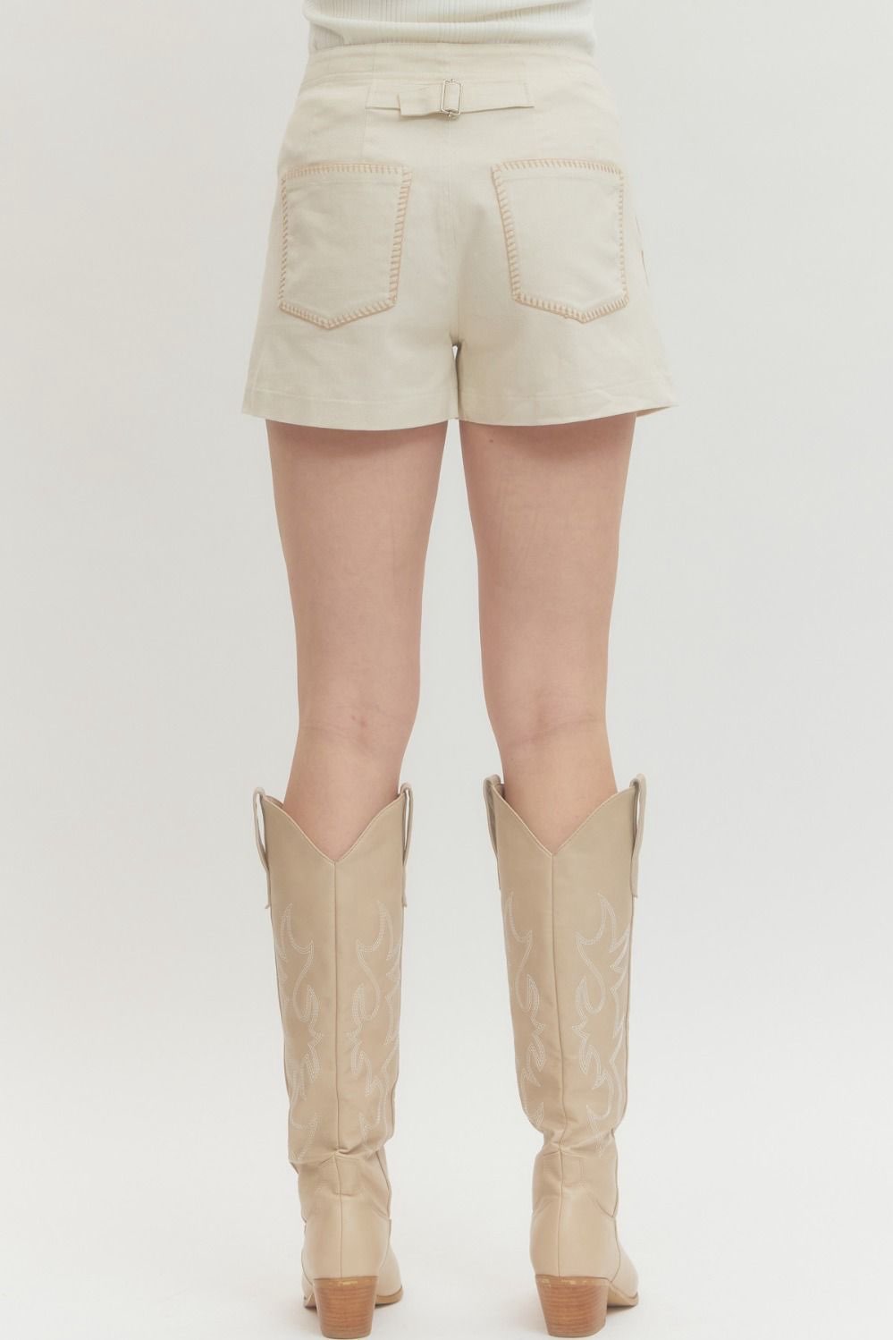Olivia Off-White Shorts