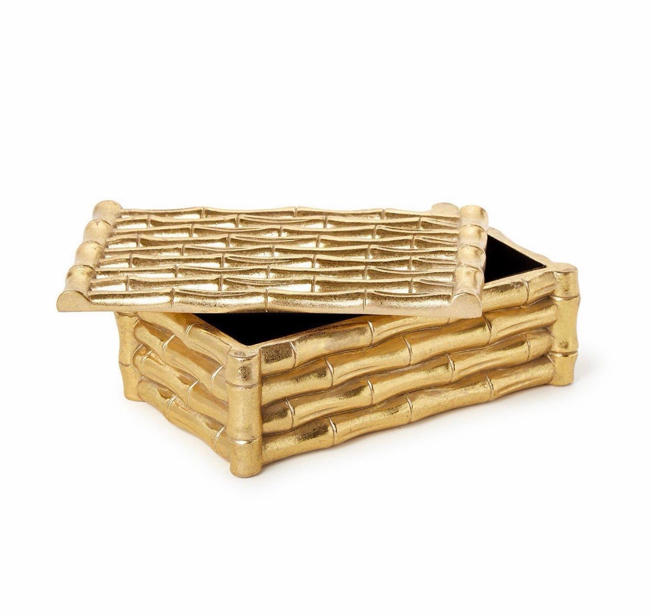 Bamboo Box with Velvet Lining