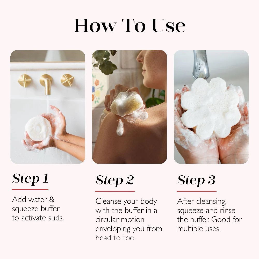 Peony Flower Spongette